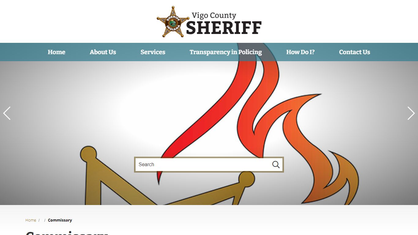 Commissary / Vigo County Sheriff's Office